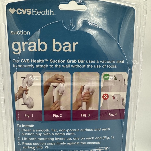 CVS 12" Grab Bar - Bath & Shower Safety - New In Package - Picture 3 of 7
